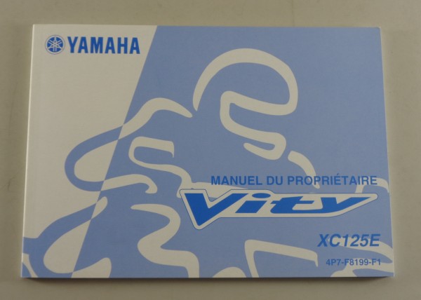 Manuel du Proprietaire Yamaha Vity XC 125 E from 12/2007