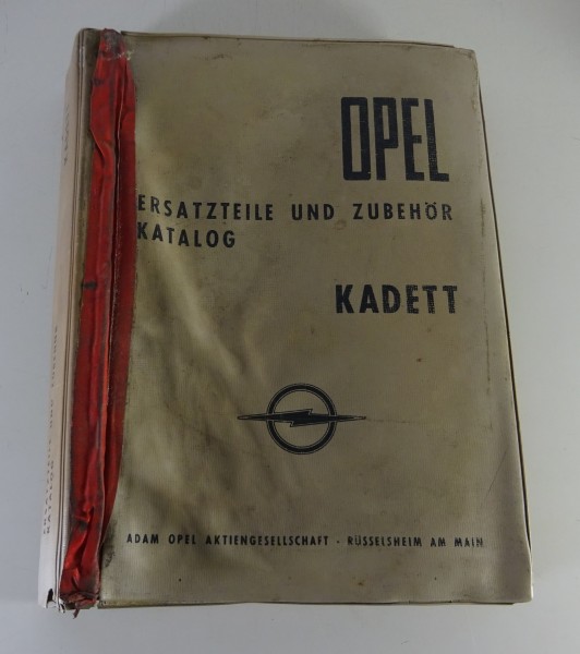 Teilekatalog / Ersatzteilkatalog Opel Kadett A + B Baujahre 1967-1973