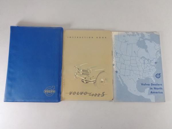 Owner's Manual / Handbook + Wallet Volvo Amazon P 122 S printed 03/1959