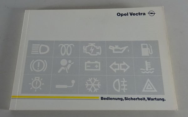 Betriebsanleitung / Handbuch Opel Vectra B Stand 02/1996