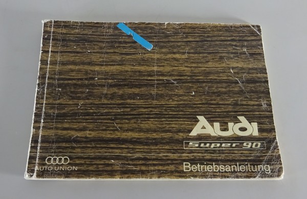 Betriebsanleitung / Handbuch Audi Super 90 Typ F103 Stand 06/1967