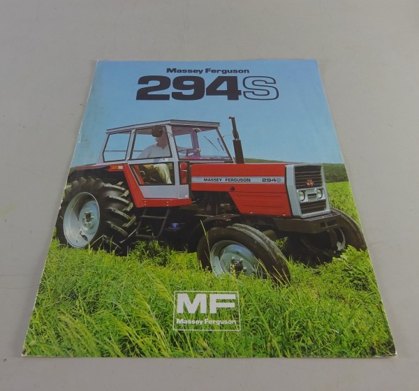 Prospektblatt / Broschüre Massey Ferguson MF 294 S Stand 01/1984
