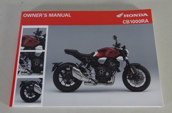 Owner´s Manual / Handbook Honda CB 1000 RA Stand 2018 English