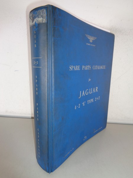 Teilekatalog / Spare Parts List Jaguar E-Type 4.2 Type 2+2 von 12/1966