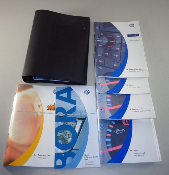 Owner's manual + wallet VW Bora von 3/2001