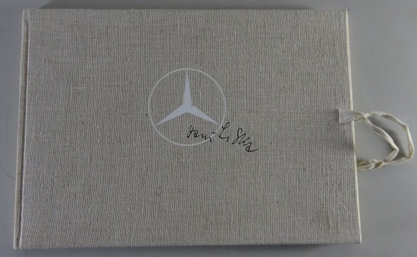 Skizzenbuch Daimler Benz - Haus Liska W136 / W187 / LKW / Bus / Rennwagen 1951