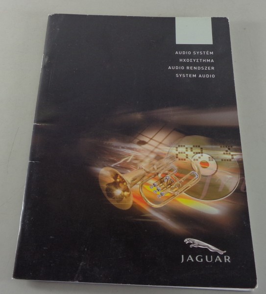 Návod k obsluze Audio systém v Jaguar X356 S-Type XK8 XKR edice 2004