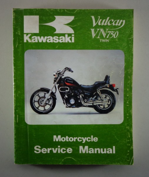 Workshop Manual / Werkstatthandbuch Kawasaki Vulcan / VN 750 Twin from 08/1985