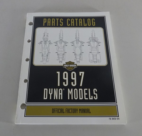 Parts catalog / Spare parts list Harley Davidson Dyna Models 1997 from 08/1996