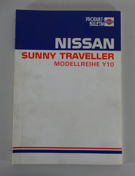 Werkstatthandbuch Technische Information Nissan Sunny Traveller Y10 Stand 2/1991