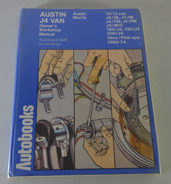 Reparaturanleitung Autobooks | Austin / Morris / BMC 10/12 cwt. J4 Van 1960-1970