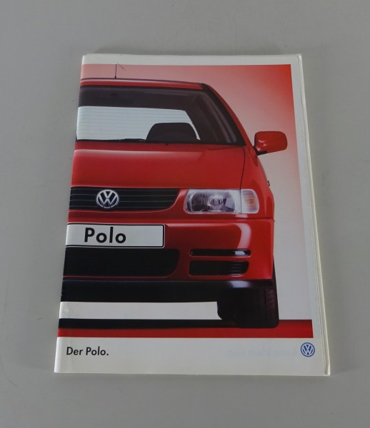Prospekt / Broschüre VW Polo III Typ 6N Stand 01/1996