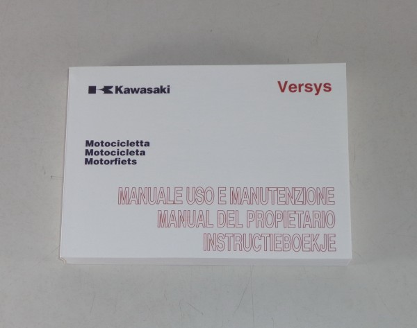 Betriebsanleitung / Manuale / Manual / Instructie Kawasaki Versys von 08/2006