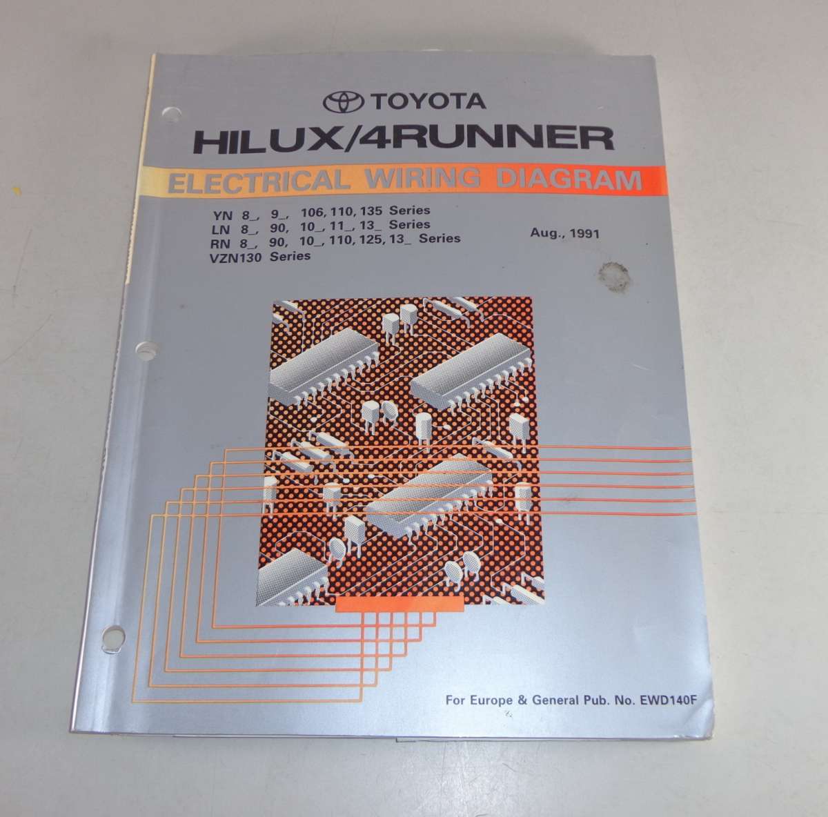 Werkstatthandbuch Wiring Diagram Elektrik Schaltplan Toyota Hilux