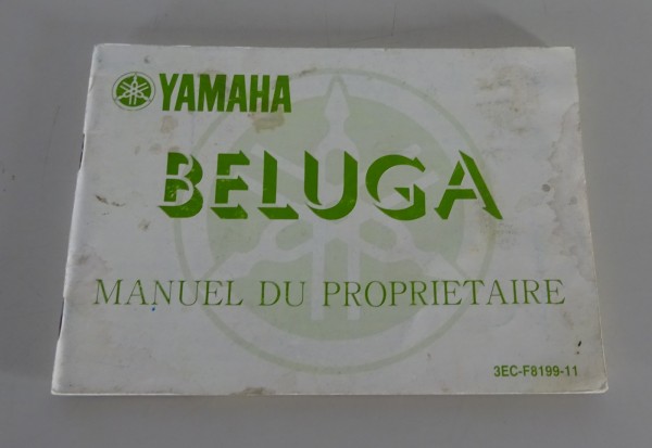Manuel du Proprietaire Yamaha Scooter Beluga 125 etat 03/1988