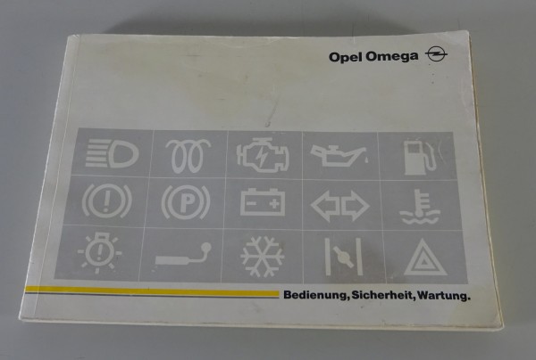 Betriebsanleitung / Handbuch Opel Omega A incl. Caravan + 3000 Stand 04/1992