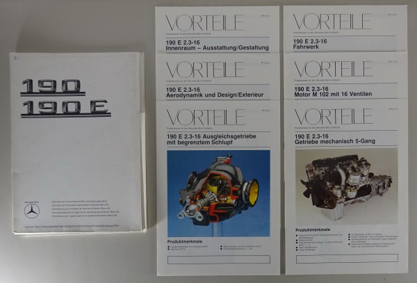 Produktinformationen "Vorteile" Mercedes-Benz W201 230 E 16V Stand 1983