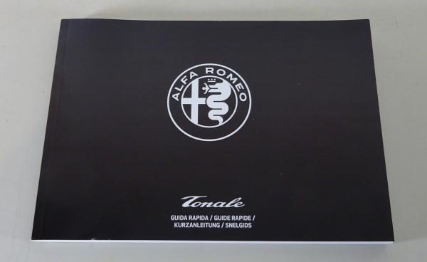 Kurz - Betriebsanleitung / Handbuch Alfa Romeo Tonale Typ 965 Stand 04/2022