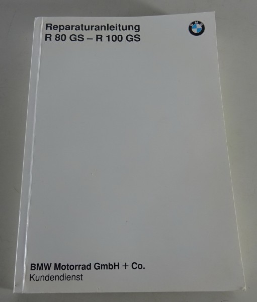Werkstatthandbuch / Reparaturanleitung BMW Motorrad R 80 GS / R 100 GS von 1993