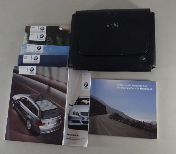 Owner's Manual + Wallet BMW 3-Series Touring E90 325i / 320d from 05/2005