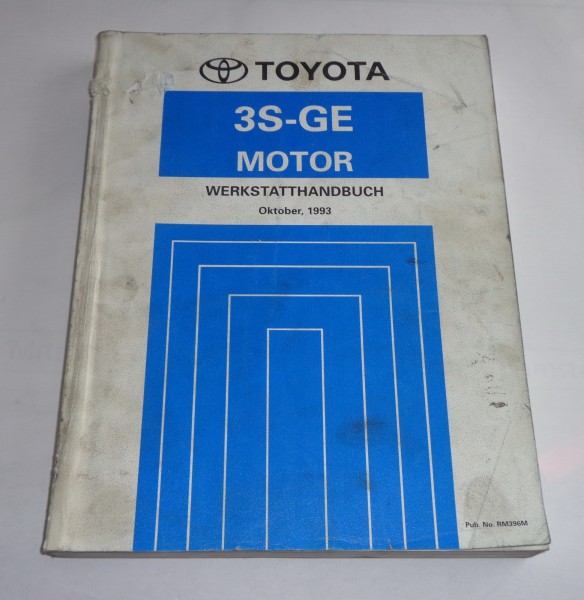 Werkstatthandbuch Toyota Celica / MR 2 Motor 3 S - GE / 3S-GE Stand 10/1993