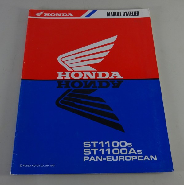 Werkstatthandbuch Ergänzung Honda ST 1100 (A) Pan-European Stand 01/1995