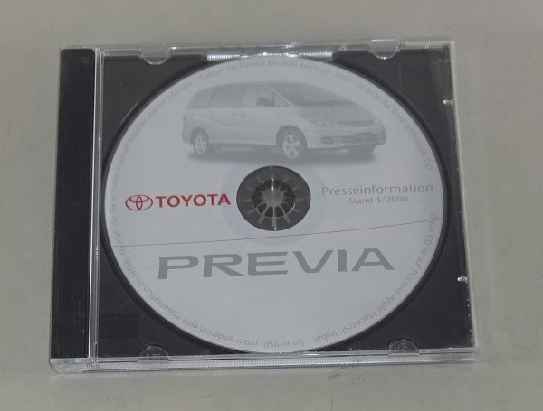Presseinformationen / Pressefotos Toyota Previa Stand 05/2000