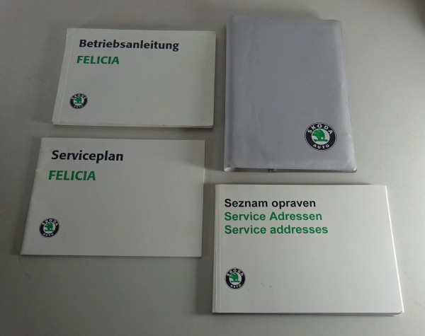 Bordmappe + Betriebsanleitung / Handbuch Skoda Felicia Stand 07/95