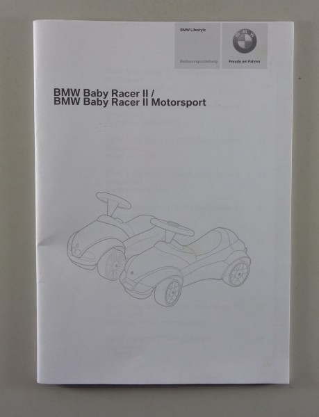 Betriebsanleitung BMW Baby Racer II / Motorsport von 2010