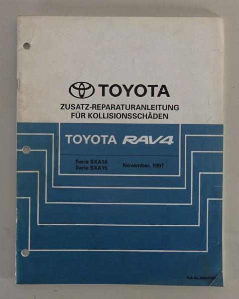 Werkstatthandbuch Toyota RAV4 / RAV 4 Karosserie / Kollisionsschäden, 11/1997