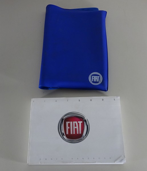 Owner's Manual / Handbook + Wallet Fiat 500 L Minivan printed 06/2014