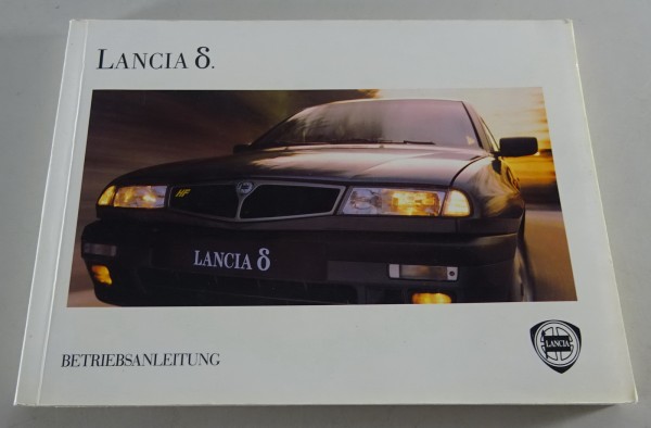 Betriebsanleitung / Handbuch Lancia Delta 2. Generation Stand 12/1993