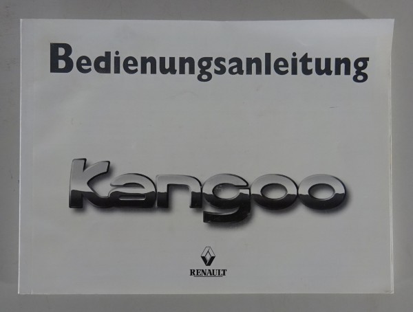 Betriebsanleitung / Handbuch Renault Kangoo Stand 02/1999