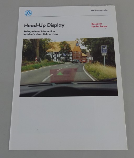 Prospect VW Head-Up Display Safety-related information in driver´s direct field