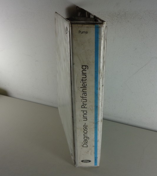 Werkstatthandbuch Ford Puma 97 Prüfanleitung Diagnose Fehlersuche Stand 1997-98
