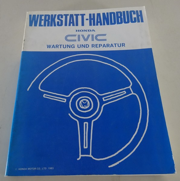 Werkstatthandbuch / Wartungshandbuch Honda Honda Civic 3. Generation Stand 1983