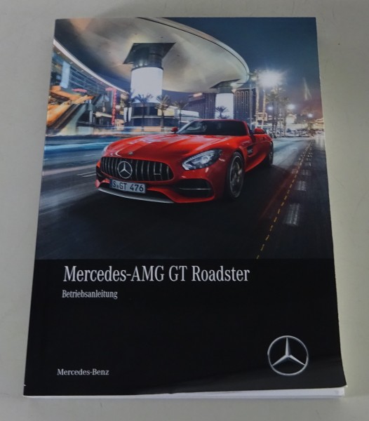 Betriebsanleitung / Handbuch Mercedes-Benz AMG GT Roadster Typ R190 von 01/2018