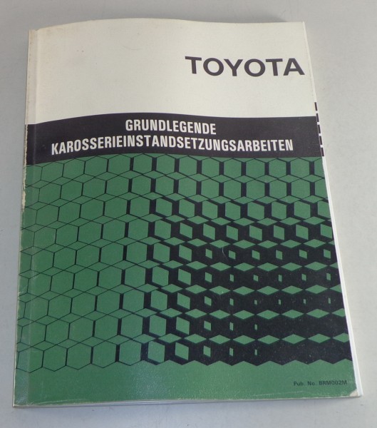 Werkstatthandbuch Toyota Karosserie Stand 1986