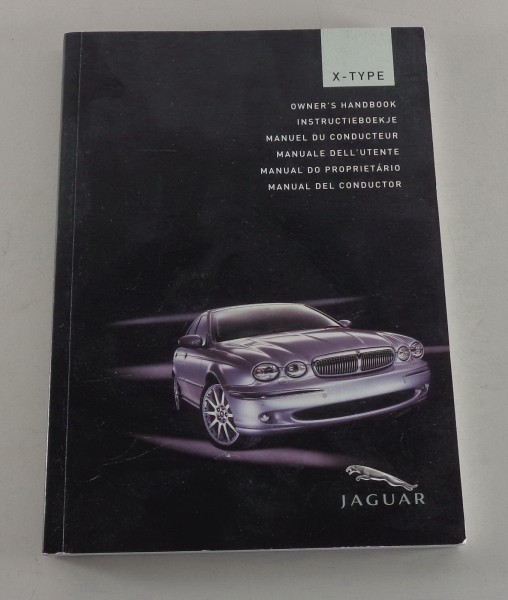 Manual del conductor Jaguar X-Type de 04/2004 en español