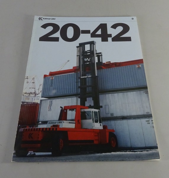Prospekt / Broschüre Kalmar Schwergewichtler LMV 20-42 t Stand 11/1984
