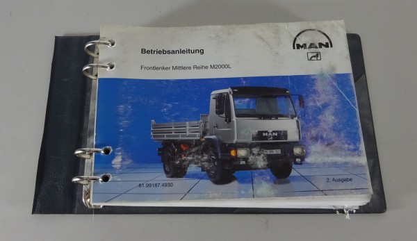 Betriebsanleitung / Handbuch MAN Frontlenker mittlere Reihe M2000L Stand 05/1998