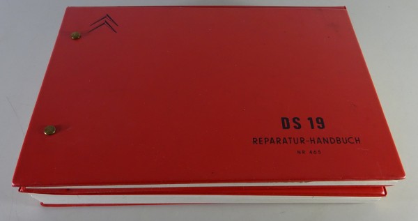 Werkstatthandbuch / Reparaturhandbuch Citroen DS 19 ab Baujahr 1955