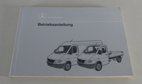 Betriebsanleitung Mercedes Benz Sprinter W901 208 D - 414 Stand 11/1994