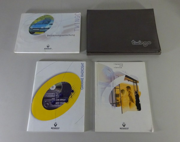 Bordmappe + Betriebsanleitung / Handbuch Renault Twingo Ausgabe 09/2000
