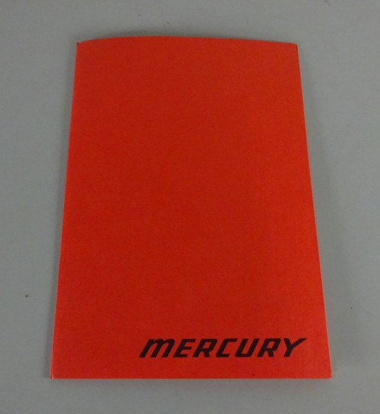 Prospekt-Puzzel Mercury 800 Außenborder Stand ca. 60er Jahre