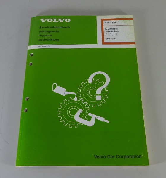 Werkstatthandbuch Elektrik / Elektrische Schaltpläne Volvo 960 Stand 1995