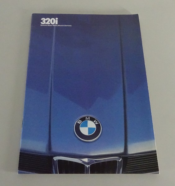 Prospectus / Brochure BMW 3 Series E21 320i US-Model from 02/1982