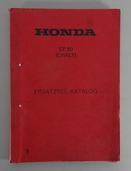 Teilekatalog / Ersatzteilkatalog Honda CF 50 Chaly