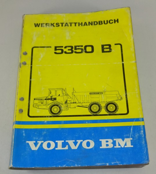 Werkstatthandbuch Volvo BM Dumper 5350 B Stand 06/1986