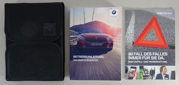 Bordmappe + Betriebsanleitung BMW Z4 Roadster Typ G29 Stand 02/2019